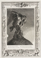 KG 12662
          <br/>
          Tempel der Muzen: Atlas draagt de hemel op zijn schouders.
          <br/>
          <em>Picart, Bernard (1673-1733)</em>